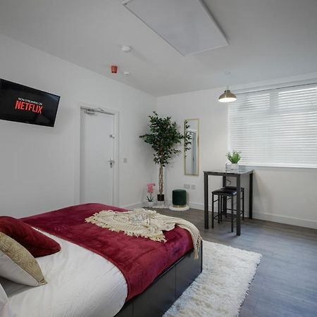 King Sized Luxury - Stylish Studio Flat Blackpool Eksteriør billede